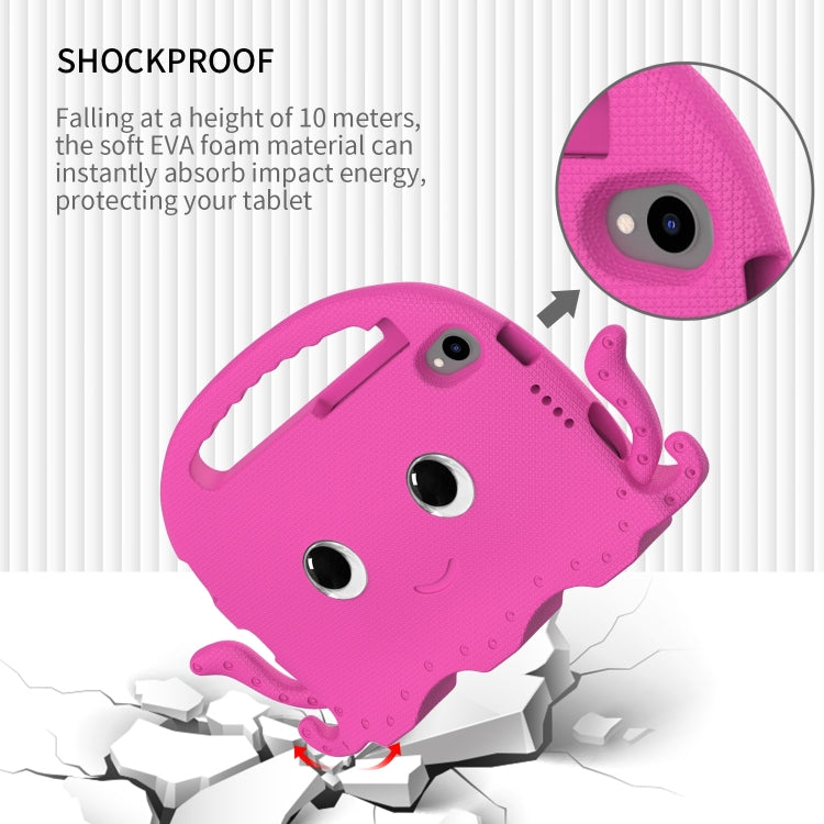For Lenovo Tab M8 4th Gen Octopus Style EVA + PC Tablet Case with Strap(Rose Red) - Lenovo by PMC TechLife | Online Shopping South Africa | PMC TechLife | Buy Now Pay Later Mobicred