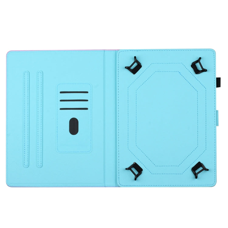 For 10 inch Coloured Drawing Stitching Leather Tablet Case(Deer) - 10 - 11 inch by PMC TechLife | Online Shopping South Africa | PMC TechLife | Buy Now Pay Later Mobicred