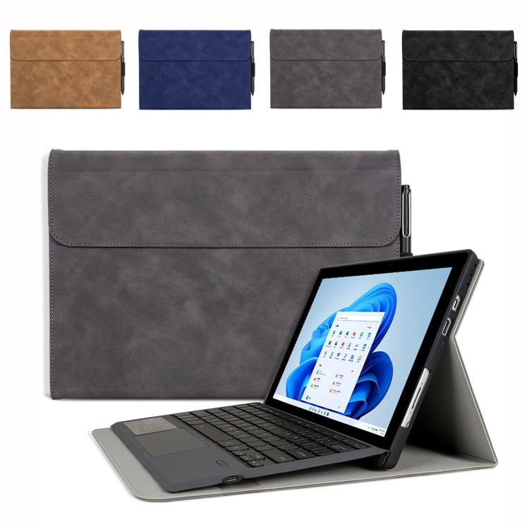 For Microsoft Surface Pro 8 Sheepskin All-Inclusive Shockproof Protective Case(Grey) - Others by PMC TechLife | Online Shopping South Africa | PMC TechLife | Buy Now Pay Later Mobicred