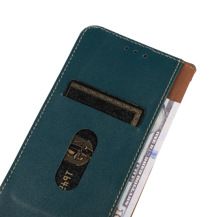 For Nokia G22 4G KHAZNEH Nappa Top Layer Cowhide Leather Phone Case(Green) - Nokia Cases by PMC TechLife | Online Shopping South Africa | PMC TechLife | Buy Now Pay Later Mobicred