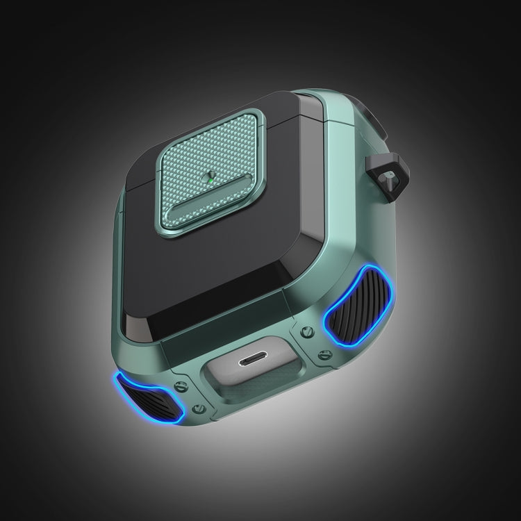 For AirPods 2 / 1 Wireless Earphones Protective Case(Brown) - For AirPods 1/2 by PMC Jewellery | Online Shopping South Africa | PMC Jewellery | Buy Now Pay Later Mobicred