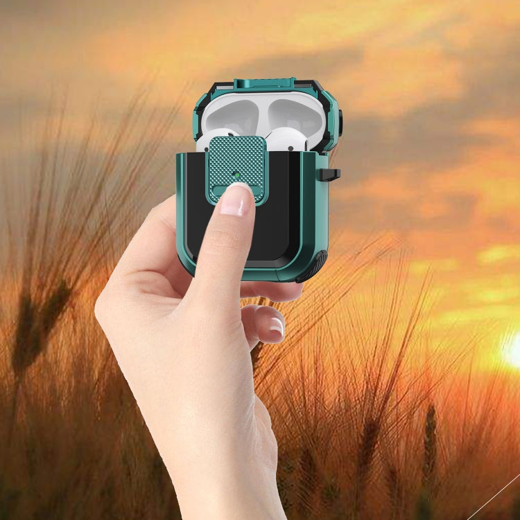 For AirPods 2 / 1 Wireless Earphones Protective Case(Brown) - For AirPods 1/2 by PMC Jewellery | Online Shopping South Africa | PMC Jewellery | Buy Now Pay Later Mobicred