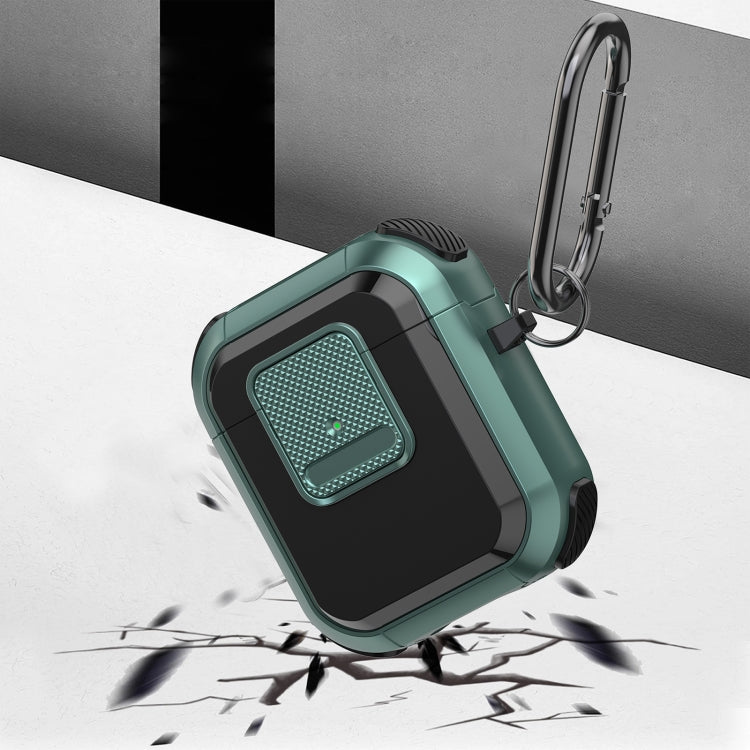 For AirPods 2 / 1 Wireless Earphones Protective Case(Brown) - For AirPods 1/2 by PMC Jewellery | Online Shopping South Africa | PMC Jewellery | Buy Now Pay Later Mobicred