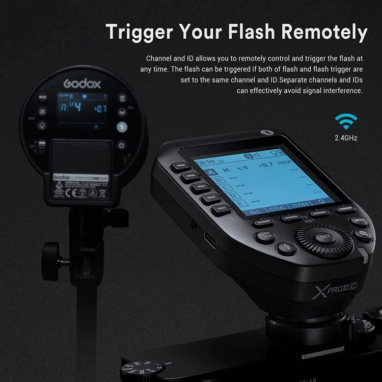 Godox XPro II TTL Wireless Flash Trigger For Leica(Black) - free shipping - PMC TechLife - Order now!