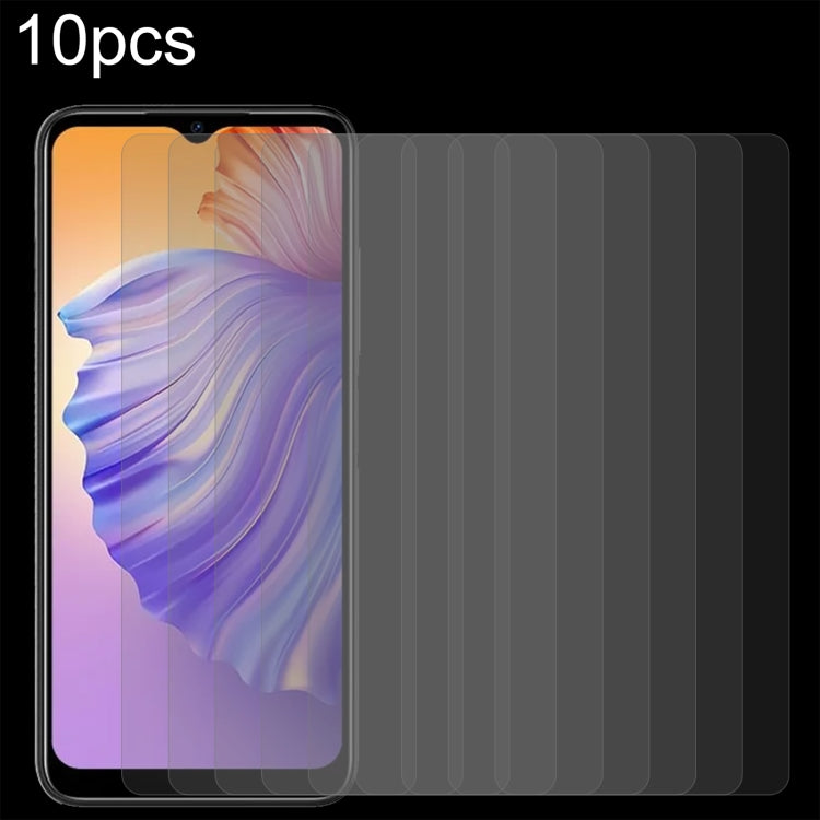 For Doogee N50 10pcs 0.26mm 9H 2.5D Tempered Glass Film - For Doogee by PMC TechLife | Online Shopping South Africa | PMC TechLife