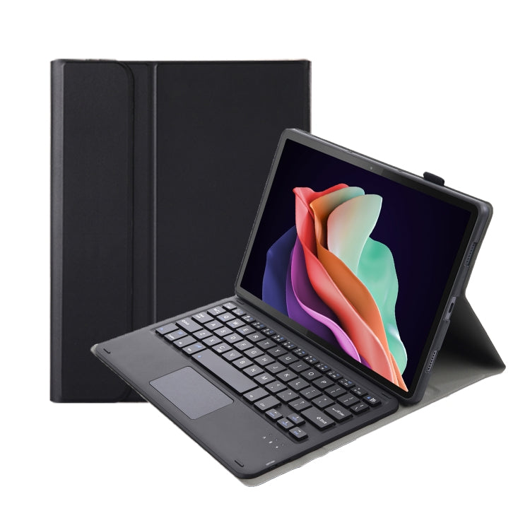 For Huawei MatePad 11 2023 AHW13-A Lambskin Texture Ultra-thin Detachable Bluetooth Keyboard Leather Case with Touchpad(Black) - Huawei Keyboard by PMC TechLife | Online Shopping South Africa | PMC TechLife