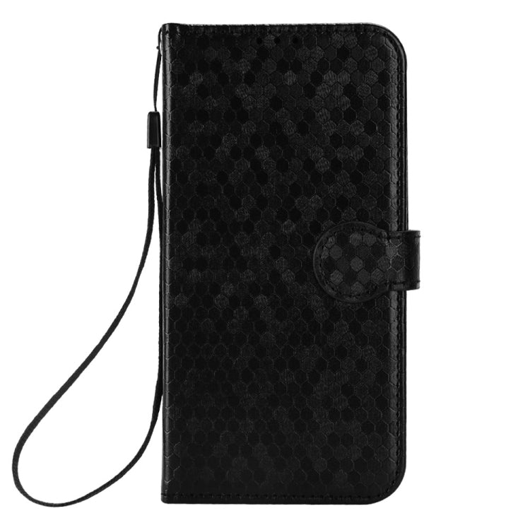 For Blackview A85 Honeycomb Dot Texture Leather Phone Case(Black) - More Brand by PMC TechLife | Online Shopping South Africa | PMC TechLife