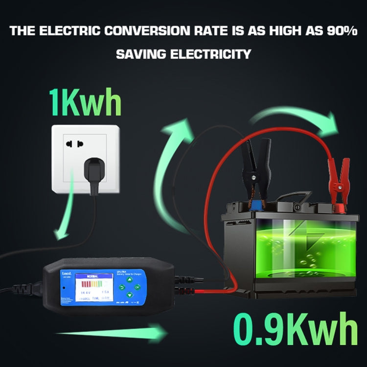 CAT-280 2 in 1 Car Battery Charger & Color Screen Battery Tester - Electronic Test by PMC TechLife | Online Shopping South Africa | PMC TechLife | Buy Now Pay Later Mobicred