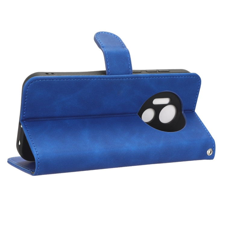 For Doogee X97 / X97 Pro Skin Feel Magnetic Flip Leather Phone Case(Blue) - Doogee Cases by PMC TechLife | Online Shopping South Africa | PMC TechLife | Buy Now Pay Later Mobicred