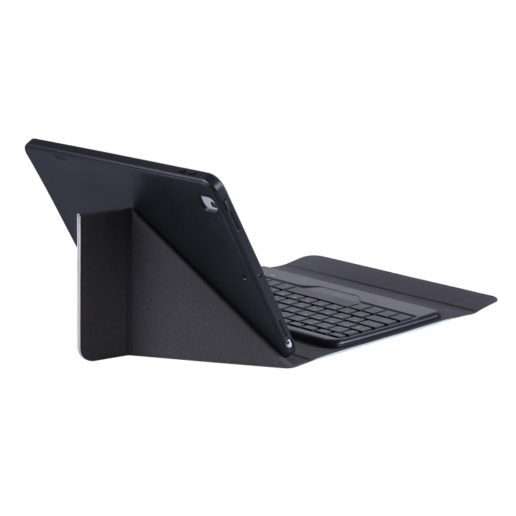 For iPad 2025 / 2022 B10 Triangle Holder Tablet Bluetooth Keyboard Leather Case(Purple) - free shipping - PMC TechLife - Order now!