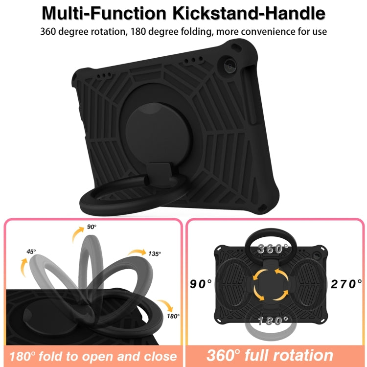 For Lenovo Tab M10 3rd Gen Spider King Silicone Protective Tablet Case(Black) - Lenovo by PMC TechLife | Online Shopping South Africa | PMC TechLife | Buy Now Pay Later Mobicred