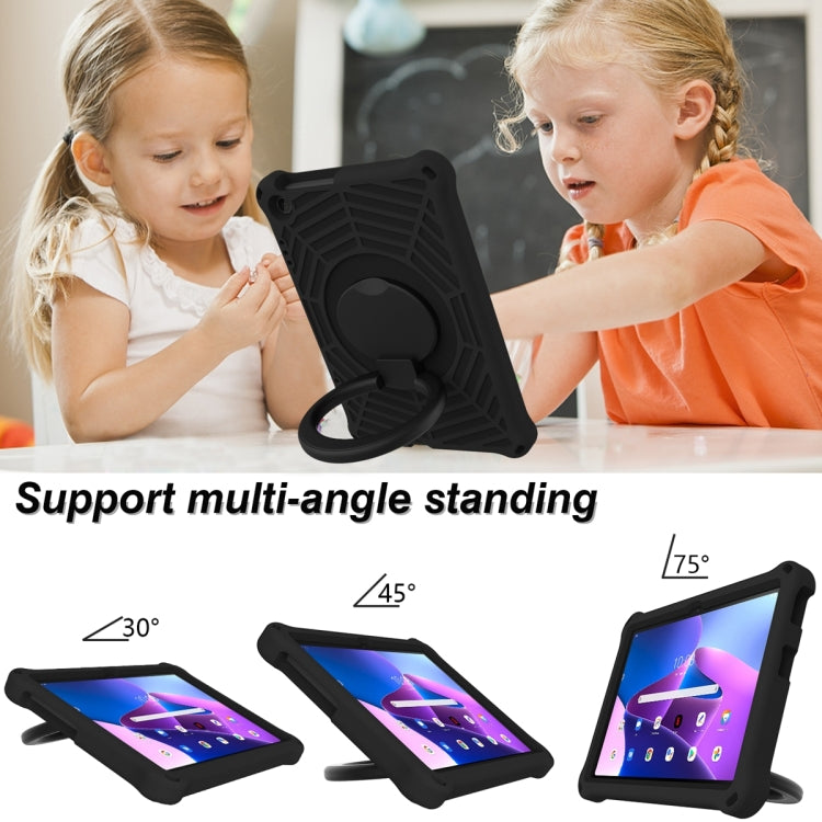 For Lenovo Tab M10 3rd Gen Spider King Silicone Protective Tablet Case(Black) - Lenovo by PMC TechLife | Online Shopping South Africa | PMC TechLife | Buy Now Pay Later Mobicred