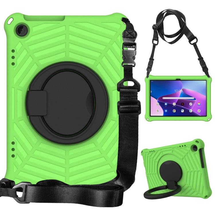 For Lenovo Tab M10 3rd Gen Spider King Silicone Protective Tablet Case(Green) - Lenovo by PMC TechLife | Online Shopping South Africa | PMC TechLife | Buy Now Pay Later Mobicred
