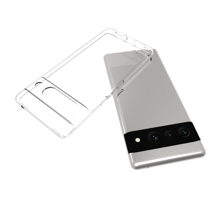For Google Pixel 7 Pro Waterproof Texture TPU Phone Case(Transparent) - Google Cases by PMC TechLife | Online Shopping South Africa | PMC TechLife