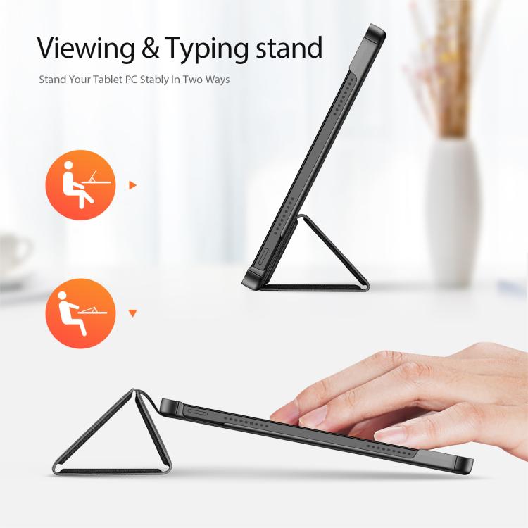 For Xiaomi Redmi Pad 2 DUX DUCIS Domo Series Magnetic Flip Leather Tablet Case(Black) - free shipping - PMC TechLife - Order now!