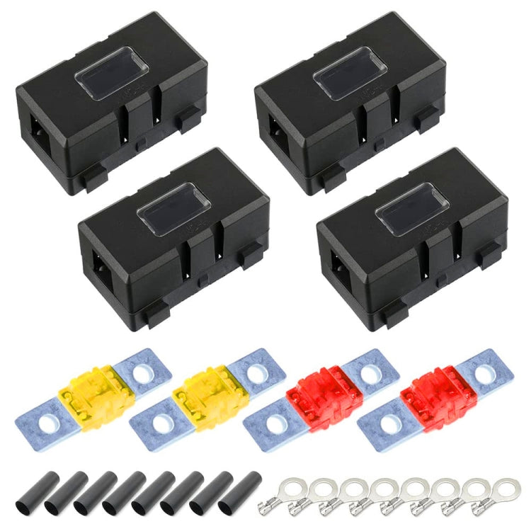 4 in 1 ANS-H Car Fuse Holder Fuse Box, Current:40/50A - Fuse by PMC TechLife | Online Shopping South Africa | PMC TechLife | Buy Now Pay Later Mobicred