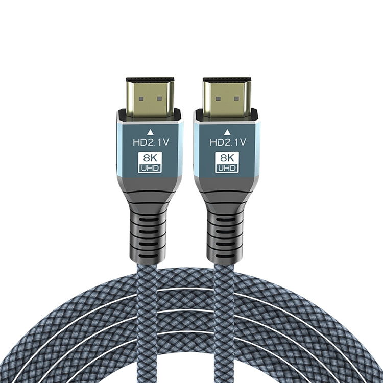 3m HDMI 2.1 Version 8K 60Hz UHD 48Gbps Cable(Grey) - Cable by PMC Jewellery | Online Shopping South Africa | PMC Jewellery | Buy Now Pay Later Mobicred