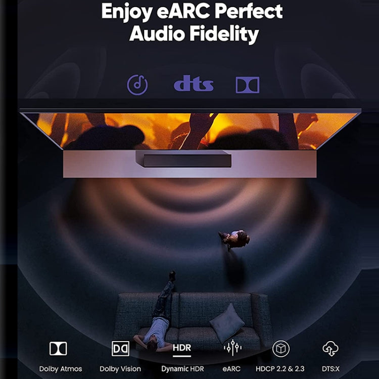 3m HDMI 2.1 Version 8K 60Hz UHD 48Gbps Cable(Grey) - Cable by PMC Jewellery | Online Shopping South Africa | PMC Jewellery | Buy Now Pay Later Mobicred