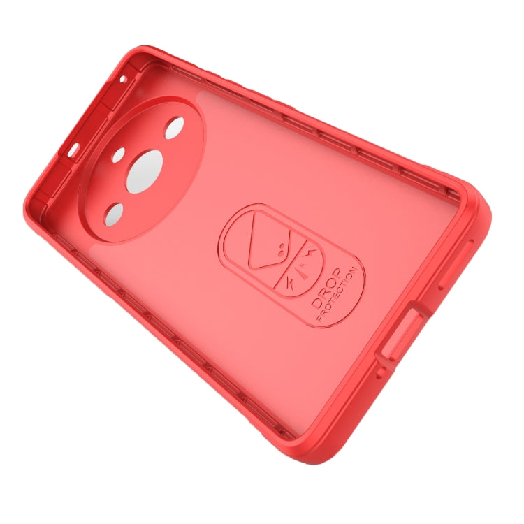 For Realme 11 Pro 5G/11 Pro+ 5G Magic Shield TPU + Flannel Phone Case(Red) - Realme Cases by PMC TechLife | Online Shopping South Africa | PMC TechLife | Buy Now Pay Later Mobicred