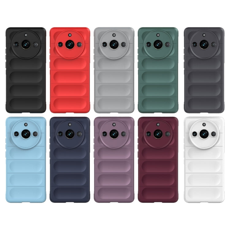 For Realme 11 Pro 5G/11 Pro+ 5G Magic Shield TPU + Flannel Phone Case(Purple) - Realme Cases by PMC TechLife | Online Shopping South Africa | PMC TechLife | Buy Now Pay Later Mobicred