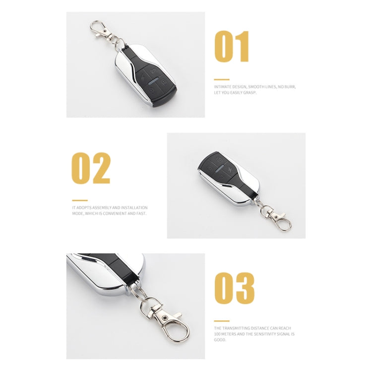 315MHz Copy Code 2pcs For Maserati Four-button Anti-theft Alarm Wireless Key Remote Control - Remote Control by PMC TechLife | Online Shopping South Africa | PMC TechLife | Buy Now Pay Later Mobicred