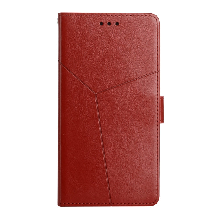 For Xiaomi 14 Y-shaped Pattern Flip Leather Phone Case(Brown) - free shipping - PMC TechLife - Order now!