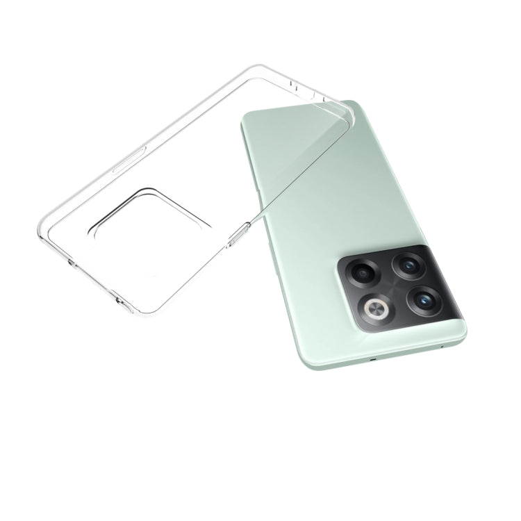 For OnePlus 10T 5G Waterproof Texture TPU Phone Case(Transparent) - OnePlus Cases by PMC TechLife | Online Shopping South Africa | PMC TechLife