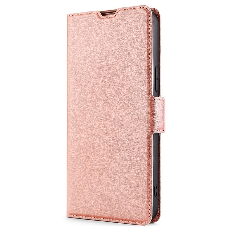 For Huawei Pura 70 Pro / Pro+ Ultra-thin Voltage Side Buckle Horizontal Flip Leather Phone Case(Rose Gold) - Huawei Cases by PMC Jewellery | Online Shopping South Africa | PMC Jewellery | Buy Now Pay Later Mobicred
