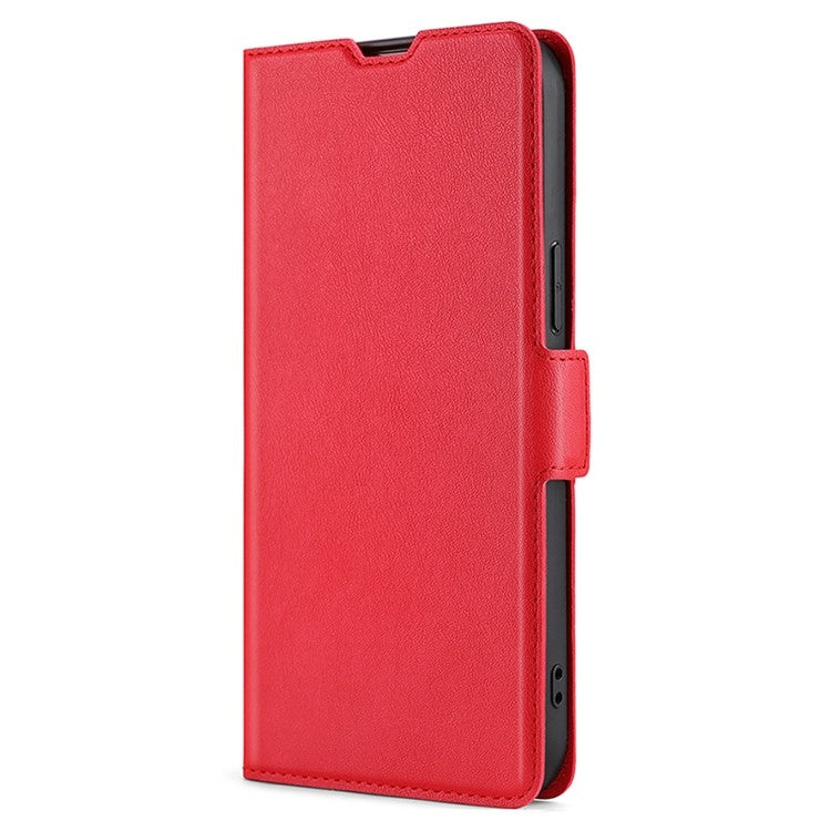 For Huawei Pura 70 Ultra Ultra-thin Voltage Side Buckle Horizontal Flip Leather Phone Case(Red) - Huawei Cases by PMC Jewellery | Online Shopping South Africa | PMC Jewellery | Buy Now Pay Later Mobicred
