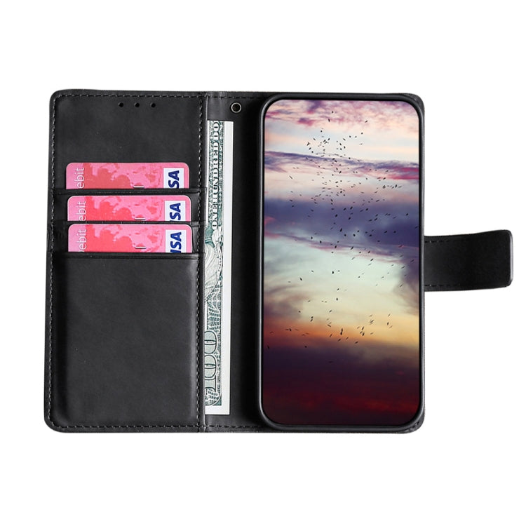 For Xiaomi Redmi Note 12S 4G Skin Feel Crocodile Magnetic Clasp Leather Phone Case(Black) - Xiaomi Cases by PMC TechLife | Online Shopping South Africa | PMC TechLife | Buy Now Pay Later Mobicred
