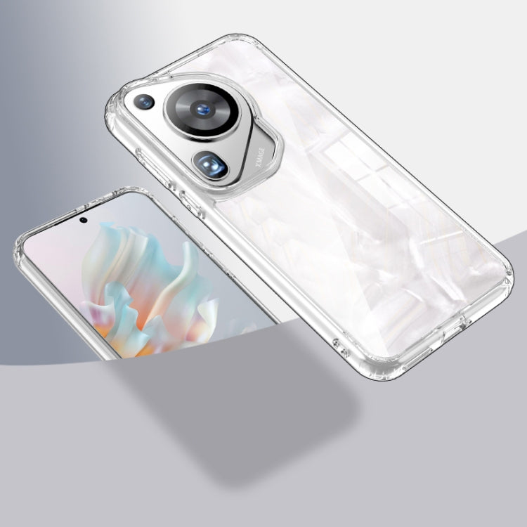 For Huawei Pura 70 Ultra Armor Clear TPU Hard PC Phone Case(Clear) - Huawei Cases by PMC Jewellery | Online Shopping South Africa | PMC Jewellery | Buy Now Pay Later Mobicred