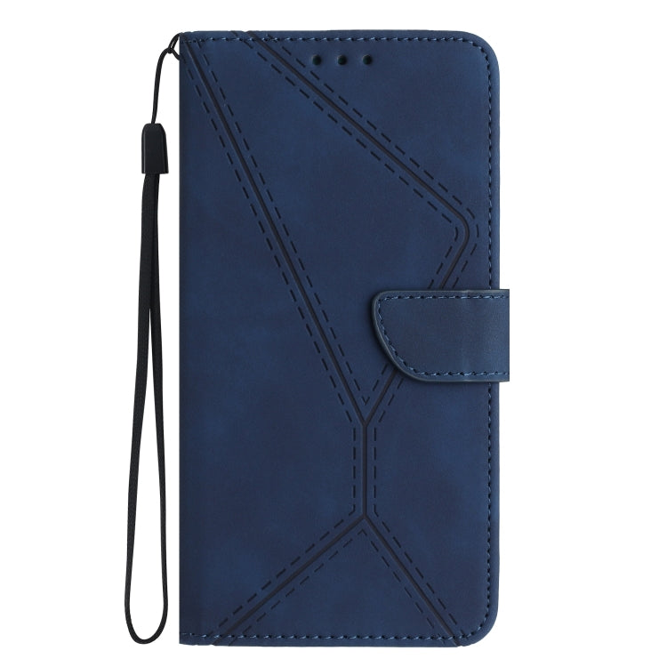 For Motorola Moto G Stylus 4G 2022 Stitching Embossed Leather Phone Case(Blue) - free shipping - PMC TechLife - Order now!