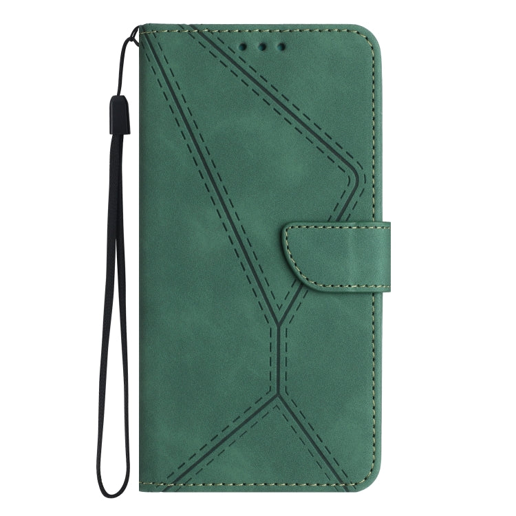 For Motorola Moto G54 Stitching Embossed Leather Phone Case(Green) - free shipping - PMC TechLife - Order now!