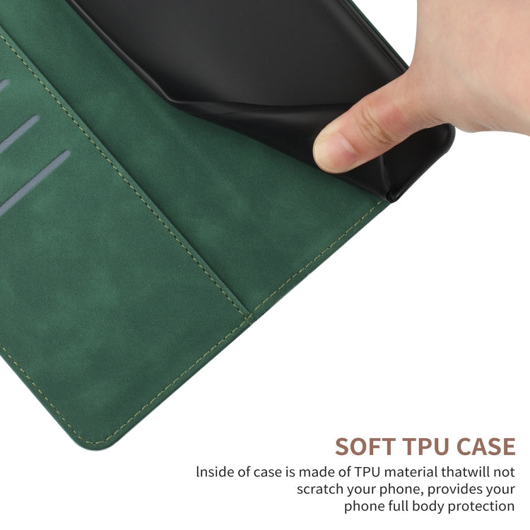 For Motorola Moto G75 5G Stitching Embossed Leather Phone Case(Green) - free shipping - PMC TechLife - Order now!