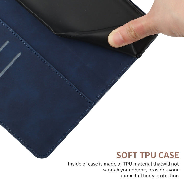 For Motorola Moto G75 5G Stitching Embossed Leather Phone Case(Blue) - free shipping - PMC TechLife - Order now!