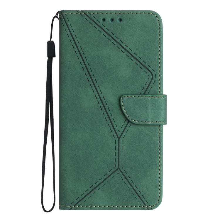 For Motorola Moto G Stylus 5G 2025 Stitching Embossed Leather Phone Case(Green) - free shipping - PMC TechLife - Order now!