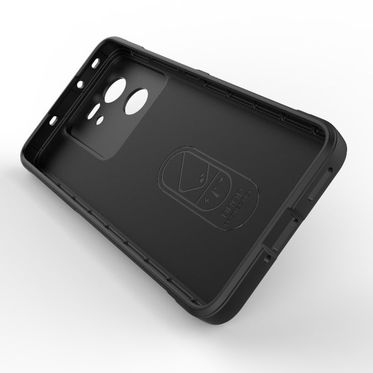 For Xiaomi Redmi K60 Ultra Magic Shield TPU + Flannel Phone Case(Red) - Redmi K60 Ultra Cases by PMC TechLife | Online Shopping South Africa | PMC TechLife | Buy Now Pay Later Mobicred