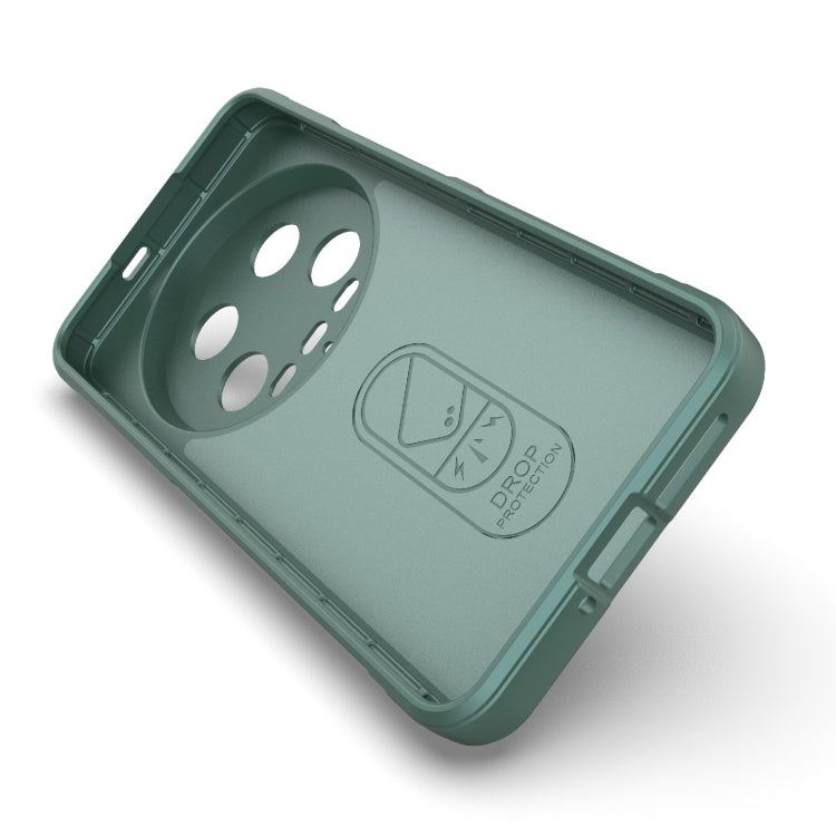 For Xiaomi 14 Ultra Magic Shield TPU + Flannel Phone Case(Red) - 14 Ultra Cases by PMC TechLife | Online Shopping South Africa | PMC TechLife | Buy Now Pay Later Mobicred