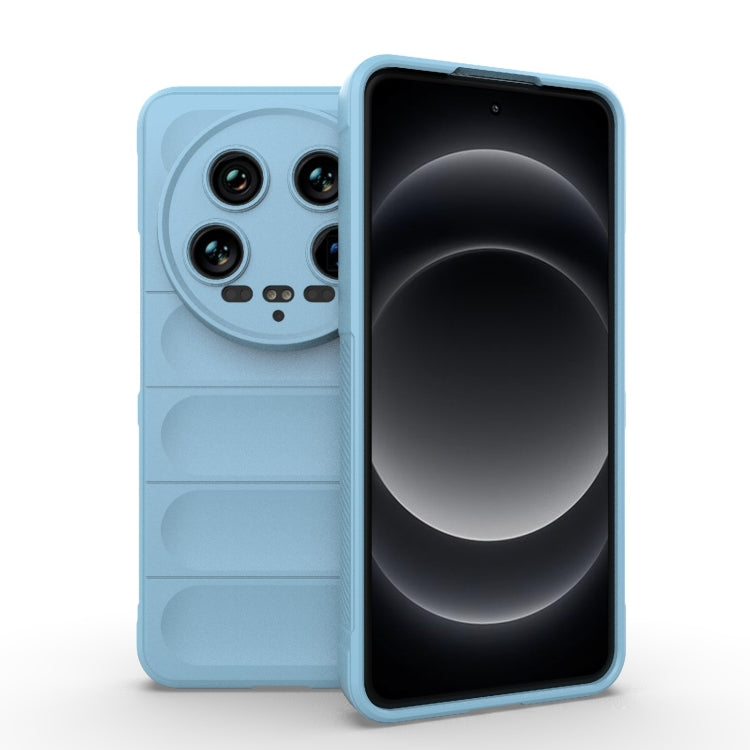 For Xiaomi 14 Ultra Magic Shield TPU + Flannel Phone Case(Light Blue) - free shipping - PMC TechLife - Order now!