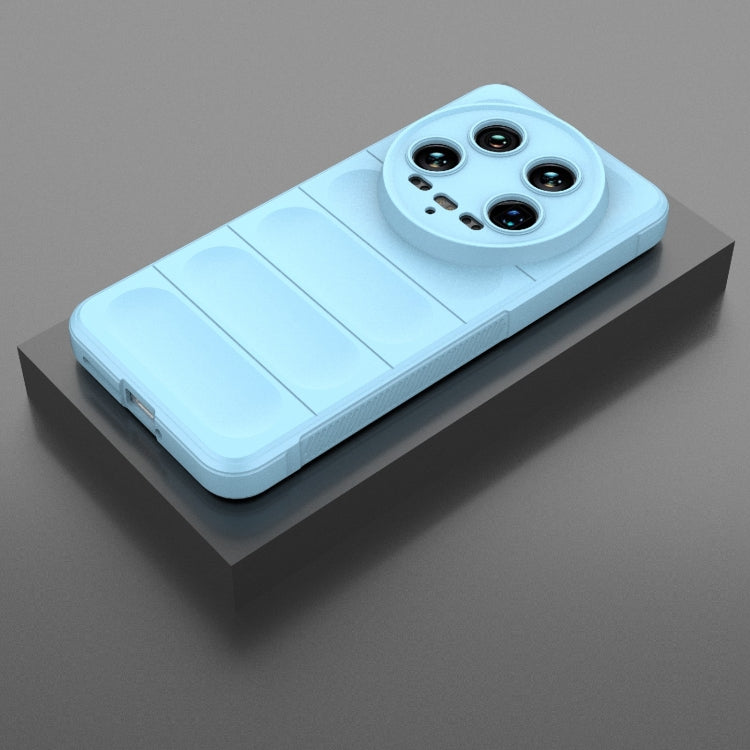 For Xiaomi 14 Ultra Magic Shield TPU + Flannel Phone Case(Light Blue) - free shipping - PMC TechLife - Order now!