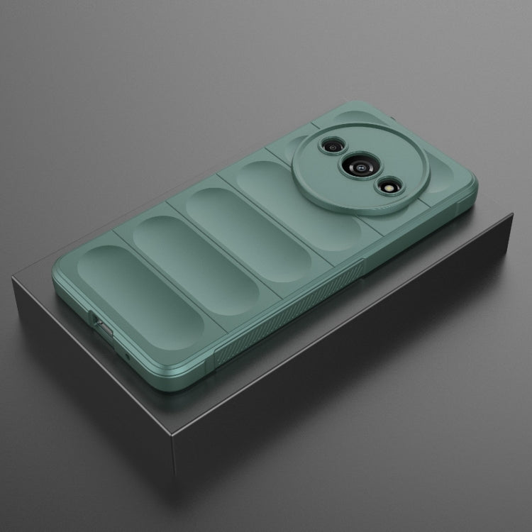 For Xiaomi Redmi A3 4G Global Magic Shield TPU + Flannel Phone Case(Dark Green) - Xiaomi Cases by PMC TechLife | Online Shopping South Africa | PMC TechLife | Buy Now Pay Later Mobicred
