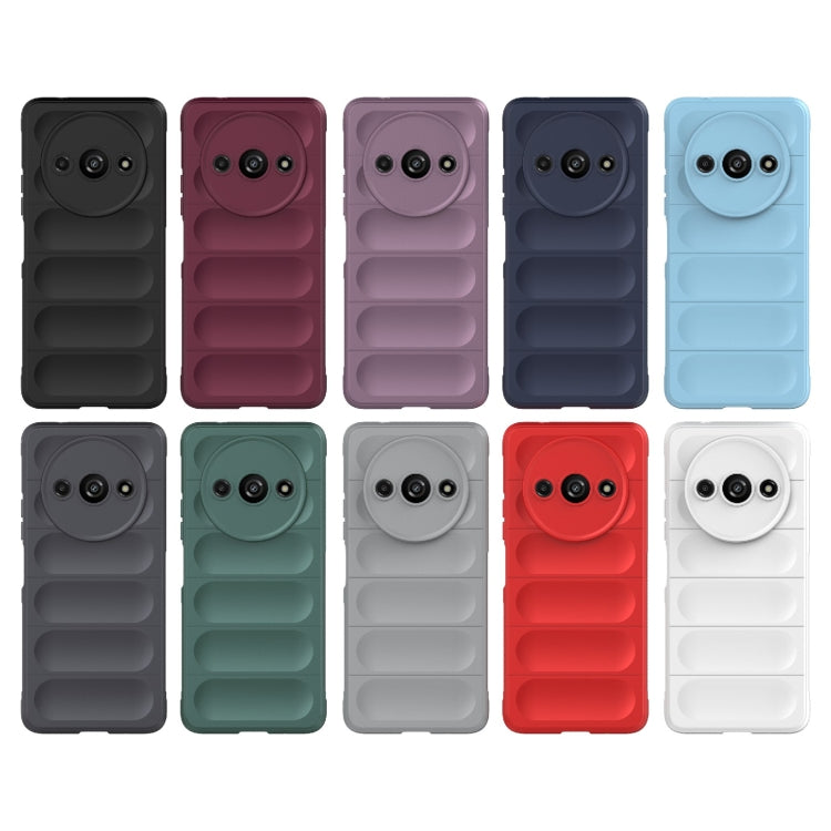 For Xiaomi Redmi A3 4G Global Magic Shield TPU + Flannel Phone Case(Light Blue) - free shipping - PMC TechLife - Order now!