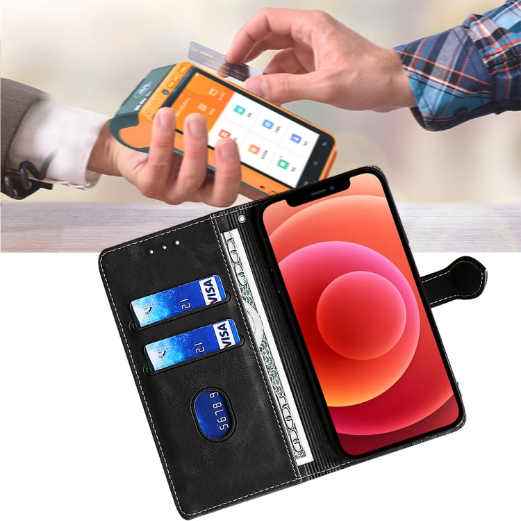 For Infinix Note 40 Pro 4G Skin Feel Magnetic Buckle Leather Phone Case(Black) - Infinix Cases by PMC TechLife | Online Shopping South Africa | PMC TechLife | Buy Now Pay Later Mobicred