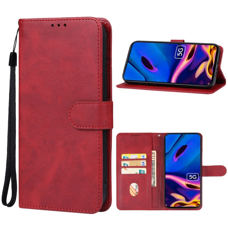 For Xiaomi Poco M6 Pro 4G Leather Phone Case(Red) - Xiaomi Cases by PMC Jewellery | Online Shopping South Africa | PMC Jewellery | Buy Now Pay Later Mobicred