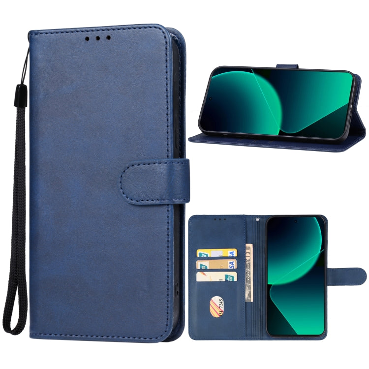 For Xiaomi 14 Pro Leather Phone Case(Blue) - Xiaomi Cases by PMC TechLife | Online Shopping South Africa | PMC TechLife | Buy Now Pay Later Mobicred