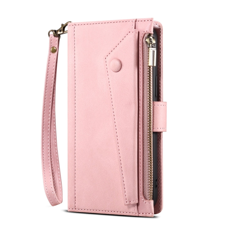 For Google Pixel 8 ESEBLE Retro Frosted RFID Flip Leather Phone Case(Rose Gold) - Google Cases by ESEBLE | Online Shopping South Africa | PMC TechLife | Buy Now Pay Later Mobicred