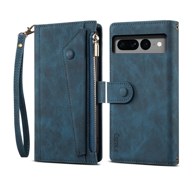 For Google Pixel 8 ESEBLE Retro Frosted RFID Flip Leather Phone Case(Dark Green) - Google Cases by ESEBLE | Online Shopping South Africa | PMC TechLife | Buy Now Pay Later Mobicred
