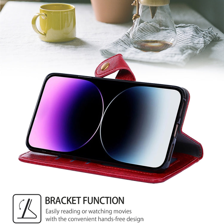 For Huawei Pura 70 Pro / 70 Pro+ 5G Zipper Bag Leather Phone Case(Red) - free shipping - PMC Jewellery - Order now!
