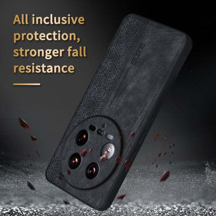 For Xiaomi 14 Ultra AZNS 3D Embossed Skin Feel Phone Case(Black) - free shipping - PMC Jewellery - Order now!