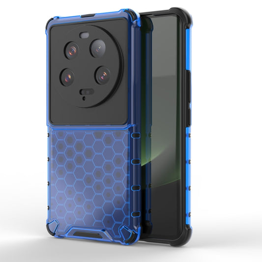 For Xiaomi 13 Ultra Shockproof Honeycomb PC + TPU Phone Case(Blue) - 13 Ultra Cases by PMC Jewellery | Online Shopping South Africa | PMC Jewellery | Buy Now Pay Later Mobicred